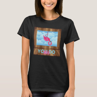 Camiseta Tú haces Tú Flamingo Boca Abajo