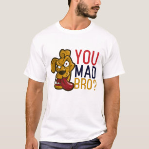 Camiseta Tu hermano loco Personalizado de perro