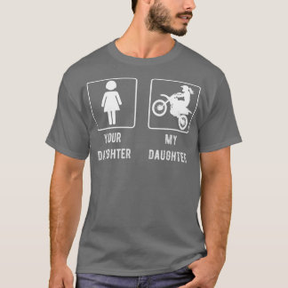 Camiseta Tu hija mi hija mamá o papá Tee Gift