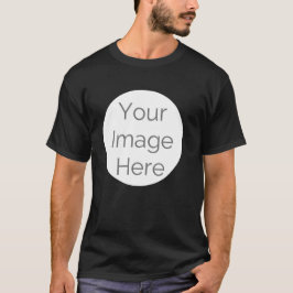 Camiseta tu imagen aquí, personalizado de fotos "crea la tu
