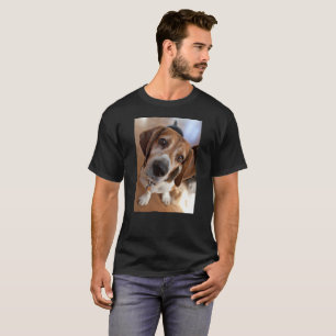 Camiseta Tu imagen personalizada de perro de cachorro