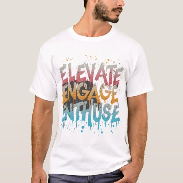 Camiseta Tu Imaginación, Nuestro Lienzo". (Anverso)