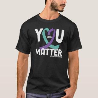 Camiseta Tú Importas Conciencia sobre el Suicidio 988 Pre