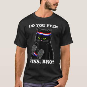 Camiseta ¿Tú Incluso Silbas Hermano Gato Negro Divertido Le