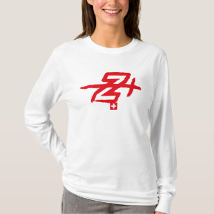 Camiseta Tu inicial letra Z, letra SUISSE v TRACE