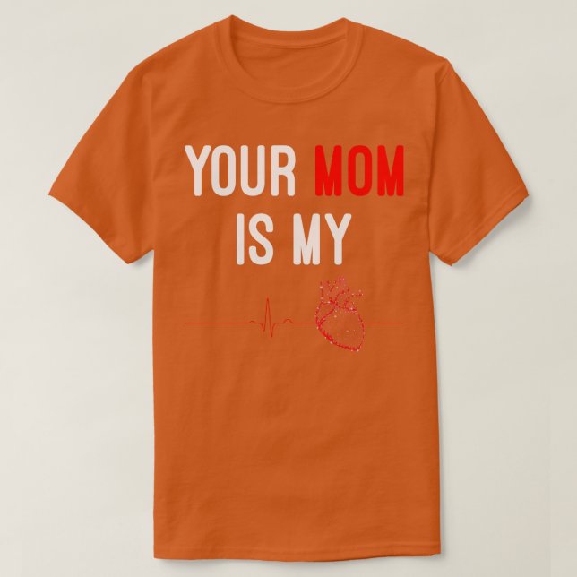 Camiseta Tu Mamá Es Mi Dio Divertido (Diseño del anverso)