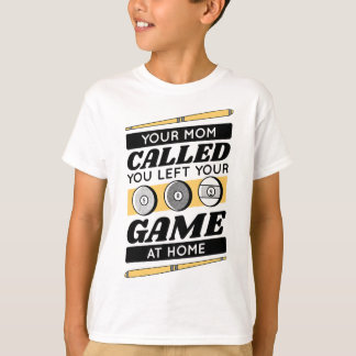 Camiseta Tu Mamá Te Llamó Dejando Tu Juego En Casa