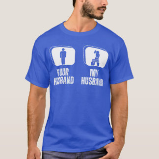 Camiseta Tu Marido Mi Marido Esposa Karate divertido