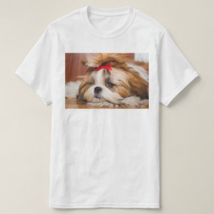 Camiseta Tu mascota amante del perro con fotos de cachorros
