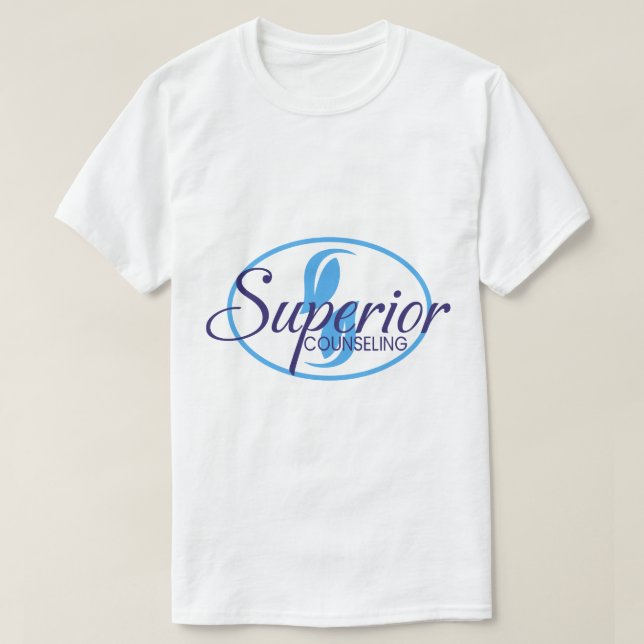 Camiseta Tu mente importa. Elige lo superior. (Diseño del anverso)