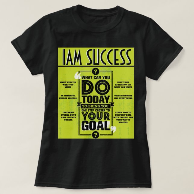 CAMISETA TU META (Diseño del anverso)