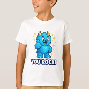 Camiseta Tú Molas Monstruo Azul Pulgar Arriba Superestrella