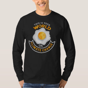 Camiseta Tu Mundo Sobre La Protesta Ambiental Por El Cambio