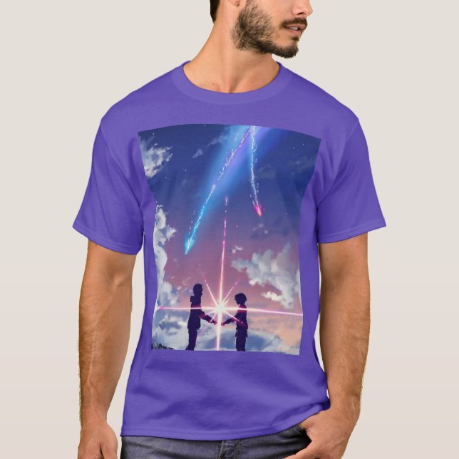 Camiseta Tu nombre (Kimi no na wa) anime T-Shirt (Anverso)