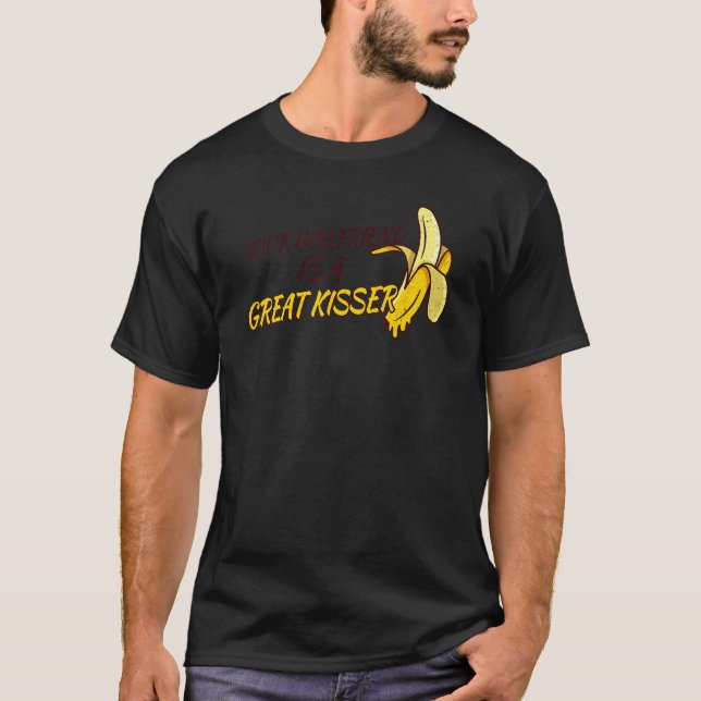 Camiseta Tu Novia Es Un Gran Besadora (Anverso)