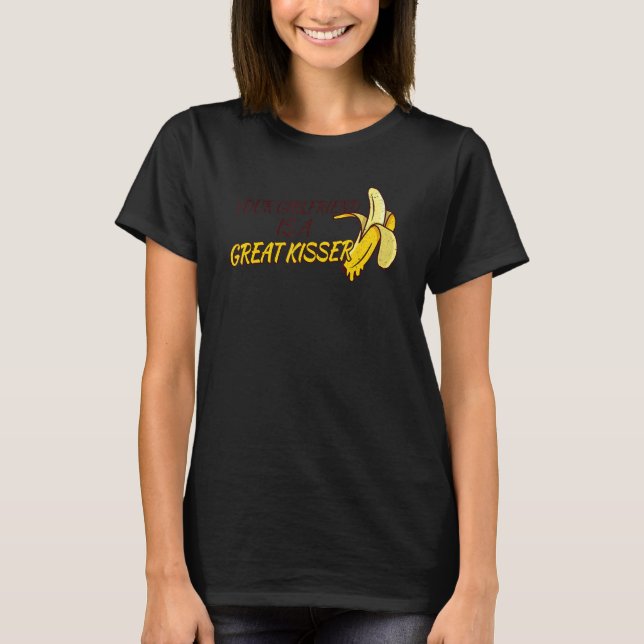 Camiseta Tu Novia Es Un Gran Besadora (Anverso)