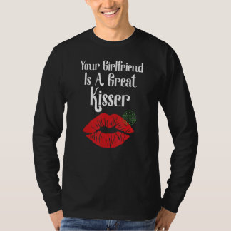 Camiseta Tu Novia Es Un Gran Besadora Frase