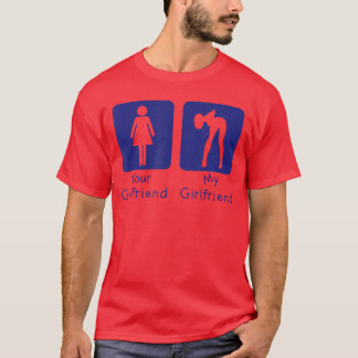 Camiseta Tu Novia Normal Mi Novia Sey Chico Divertido
