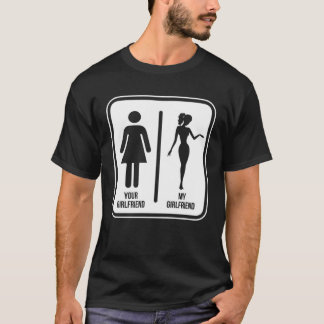 Camiseta Tu novia vs mi novia
