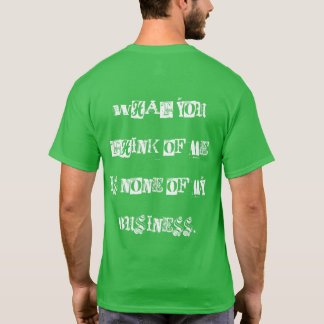 CAMISETA TU OPINIÓN DE MÍ 1