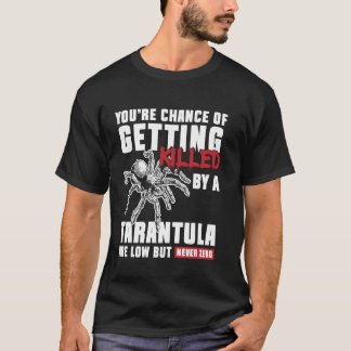 Camiseta Tu Oportunidad De Ser Matado Tarántula Pájaro Arañ
