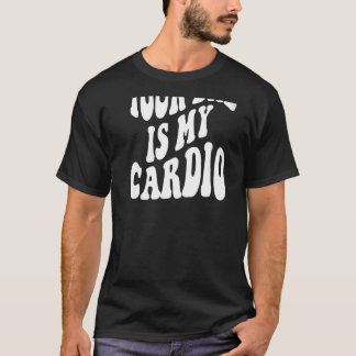 Camiseta Tu padre es mi cardio de vuelta