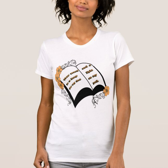 Camiseta Tu palabra es una lámpara para mis pies (Anverso)