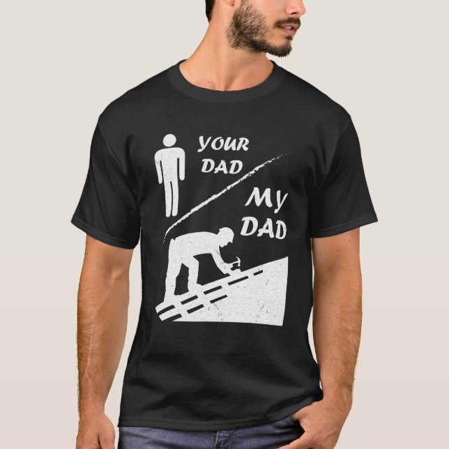 Camiseta tu papá (Anverso)