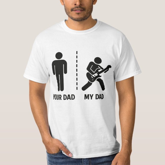 Camiseta Tu papá mi papá  (Anverso)