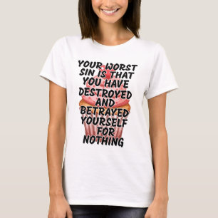 Camiseta Tu peor pecado