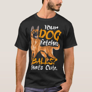 Camiseta Tu perro atrapó a la policía para hacer cumplir la