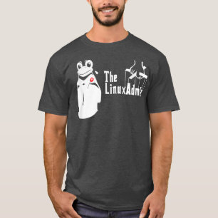 Camiseta Tu pingüino administrador de Linu para los hackers