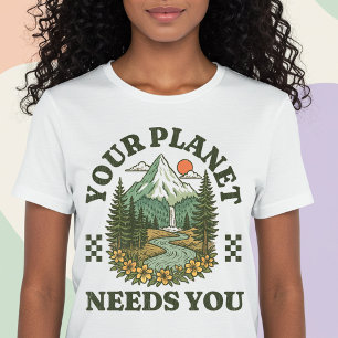 Camiseta Tu planeta te necesita