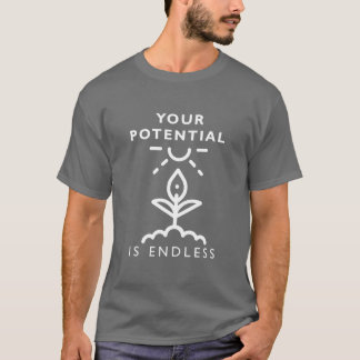 Camiseta Tu Potencial Es Un Tee Interminable - Creer Y Conv