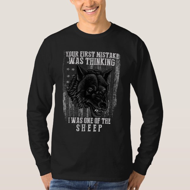 Camiseta Tu primer error fue pensar que yo era uno de los S (Anverso)