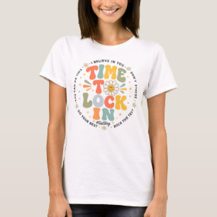 Camiseta Tú Puedes Este Día de Prueba Pruebas Estatales Tie