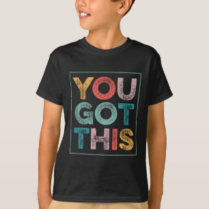 Camiseta Tú Puedes Frase Motivacional Genial