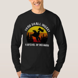Camiseta Tú puedes ingerir una bolsa de hombres y mujeres d