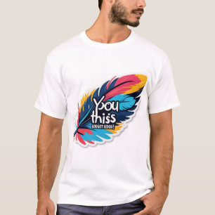 Camiseta TÚ PUEDES – Levanta y Conquista