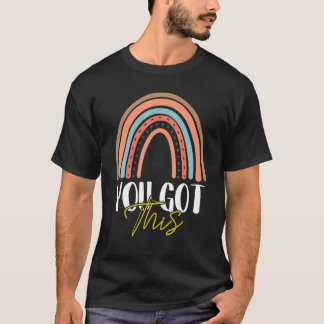 Camiseta Tú Puedes Para El Día De Pruebas Del Estudiante De