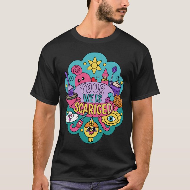 Camiseta Tu Rareza es Sagrada (Anverso)