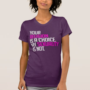 Camiseta Tu religión es una opción
