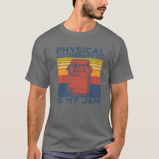 Camiseta Tu Retro Vintage Física Terapia Diciendo Vestuario