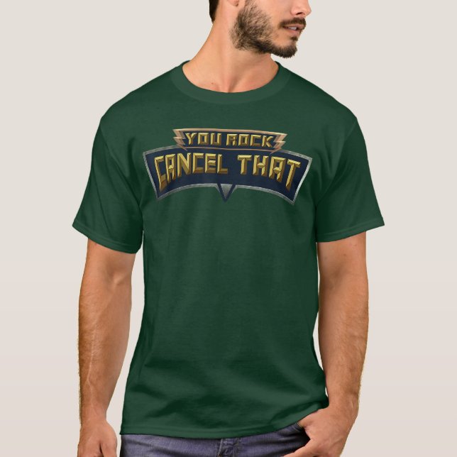 Camiseta Tú Rock Cancelhat chica Funnyee (Anverso)