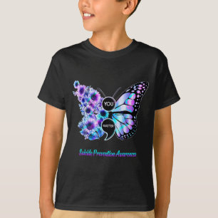 Camiseta Tú Semicolon Mariposa Prevención del Suicidio