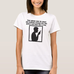 Camiseta Tu teléfono puede ser inteligente
