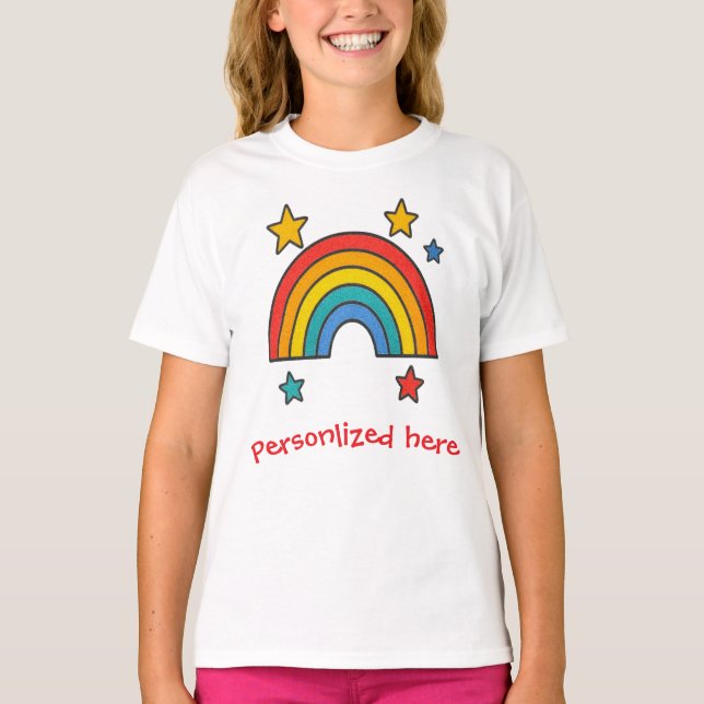 Camiseta Tu Texto Personalizado | Vibraciones Positivas Per (Anverso)