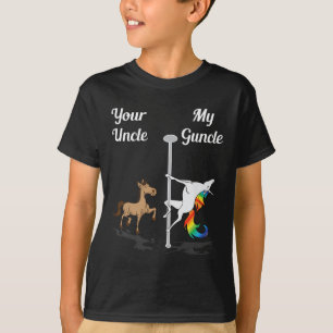 Camiseta Tu tío mi tío me estás bailando con Rainbo de Unic