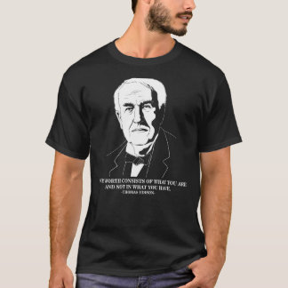 Camiseta Tu Valía Cita Inspiradora Thomas Edison Sweat