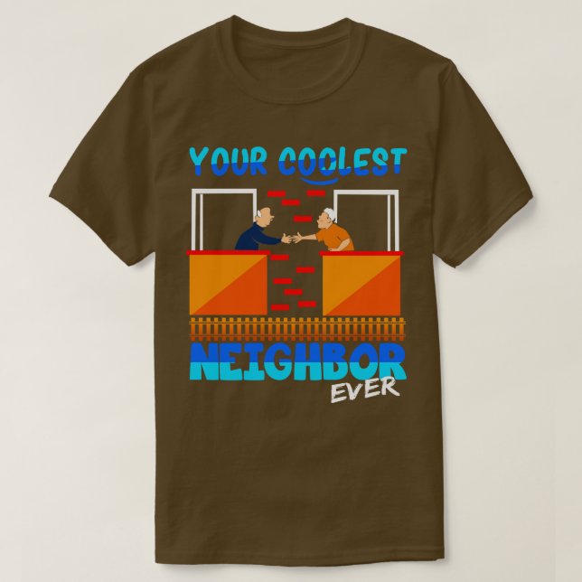 Camiseta Tu vecino más frío de la historia (Diseño del anverso)